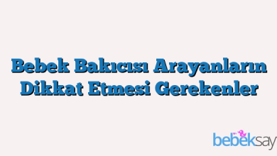 Bebek Bakıcısı Arayanların Dikkat Etmesi Gerekenler