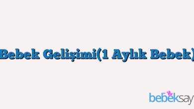 Bebek Gelişimi(1 Aylık Bebek)