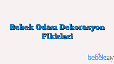 Bebek Odası Dekorasyon Fikirleri