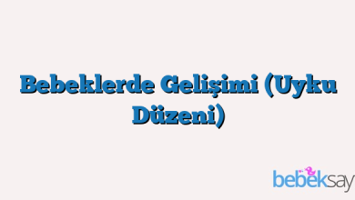 Bebeklerde Gelişimi (Uyku Düzeni)