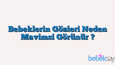 Bebeklerin Gözleri Neden Mavimsi Görünür ?