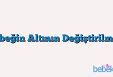 Bebeğin Altının Değiştirilmesi