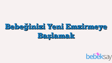 Bebeğinizi Yeni Emzirmeye Başlamak