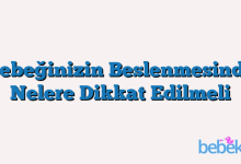 Bebeğinizin Beslenmesinde Nelere Dikkat Edilmeli
