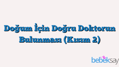 Doğum İçin Doğru Doktorun Bulunması (Kısım 2)
