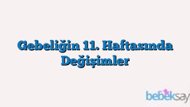 Gebeliğin 11. Haftasında Değişimler