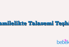 Hamilelikte Talasemi Teşhisi