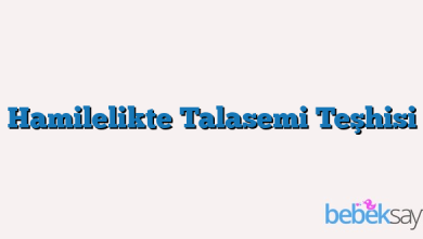 Hamilelikte Talasemi Teşhisi
