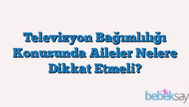 Televizyon Bağımlılığı Konusunda Aileler Nelere Dikkat Etmeli?