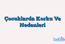 Çocuklarda Korku Ve Nedenleri