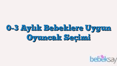 0-3 Aylık Bebeklere Uygun Oyuncak Seçimi