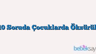 10 Soruda Çocuklarda Öksürük