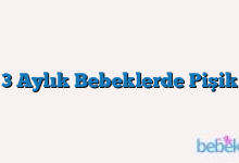 3 Aylık Bebeklerde Pişik