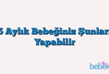 5 Aylık Bebeğiniz Şunları Yapabilir