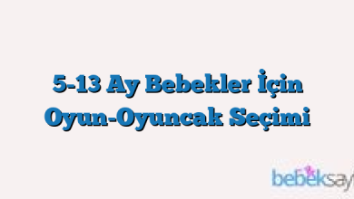 5-13 Ay Bebekler İçin Oyun-Oyuncak Seçimi
