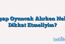 Ahşap Oyuncak Alırken Nelere Dikkat Etmeliyim?