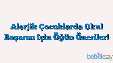Alerjik Çocuklarda Okul Başarısı Için Öğün Önerileri