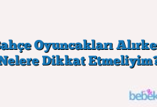 Bahçe Oyuncakları Alırken Nelere Dikkat Etmeliyim?