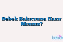 Bebek Bakıcısına Hazır Mısınız?