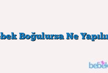 Bebek Boğulursa Ne Yapılır..?