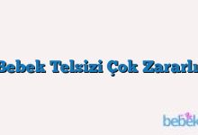 Bebek Telsizi Çok Zararlı!