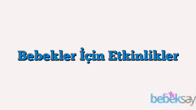 Bebekler İçin Etkinlikler