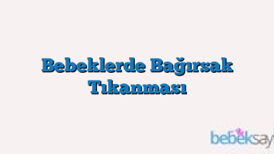 Bebeklerde Bağırsak Tıkanması