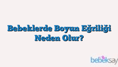 Bebeklerde Boyun Eğriliği Neden Olur?