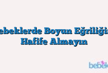 Bebeklerde Boyun Eğriliğini Hafife Almayın
