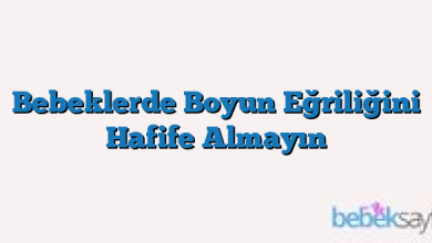 Bebeklerde Boyun Eğriliğini Hafife Almayın
