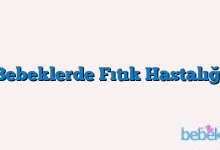 Bebeklerde Fıtık Hastalığı