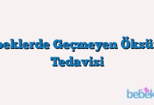 Bebeklerde Geçmeyen Öksürük Tedavisi