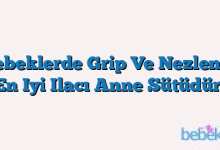 Bebeklerde Grip Ve Nezlenin En Iyi Ilacı Anne Sütüdür!