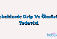 Bebeklerde Grip Ve Öksürük Tedavisi
