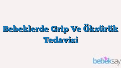 Bebeklerde Grip Ve Öksürük Tedavisi