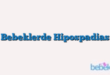 Bebeklerde Hipospadias