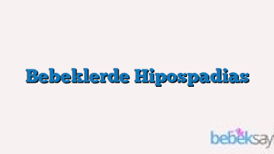 Bebeklerde Hipospadias