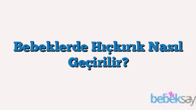 Bebeklerde Hıçkırık Nasıl Geçirilir?
