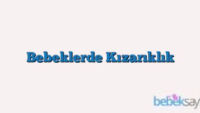 Bebeklerde Kızarıklık