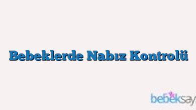 Bebeklerde Nabız Kontrolü