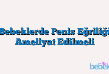 Bebeklerde Penis Eğriliği Ameliyat Edilmeli