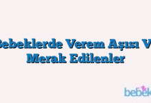 Bebeklerde Verem Aşısı Ve Merak Edilenler