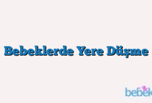 Bebeklerde Yere Düşme