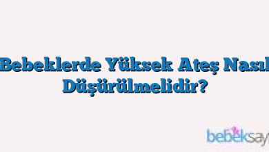 Bebeklerde Yüksek Ateş Nasıl Düşürülmelidir?