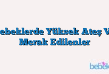 Bebeklerde Yüksek Ateş Ve Merak Edilenler