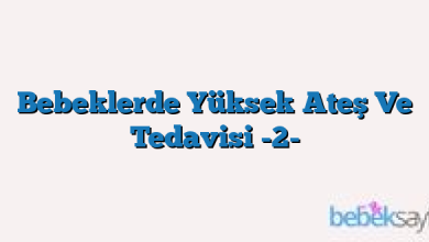 Bebeklerde Yüksek Ateş Ve Tedavisi -2-