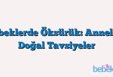 Bebeklerde Öksürük: Annelere Doğal Tavsiyeler