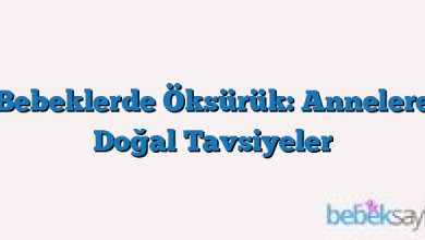 Bebeklerde Öksürük: Annelere Doğal Tavsiyeler