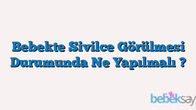 Bebekte Sivilce Görülmesi Durumunda Ne Yapılmalı ?