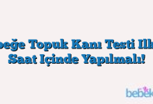 Bebeğe Topuk Kanı Testi Ilk 72 Saat Içinde Yapılmalı!